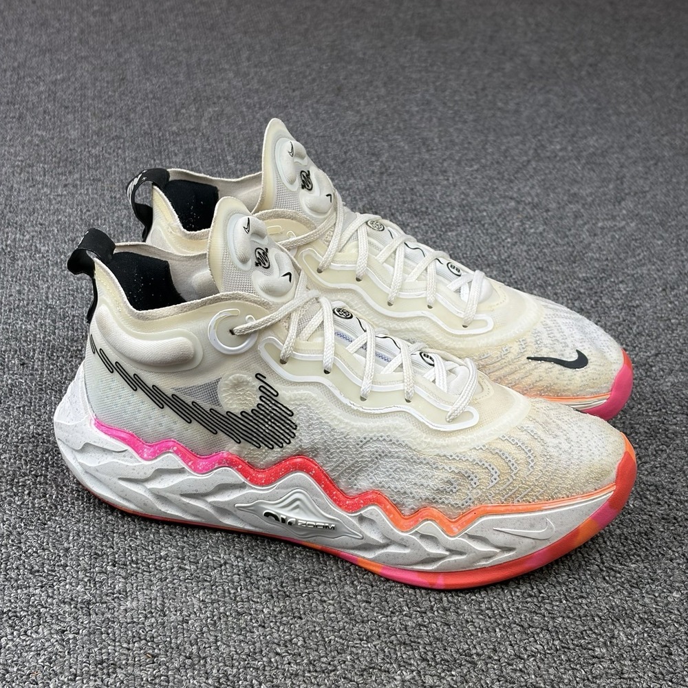 Nike Air Zoom GT Run Rawdacious Basketball Shoes DA7920-106 Men's Sz 7.5